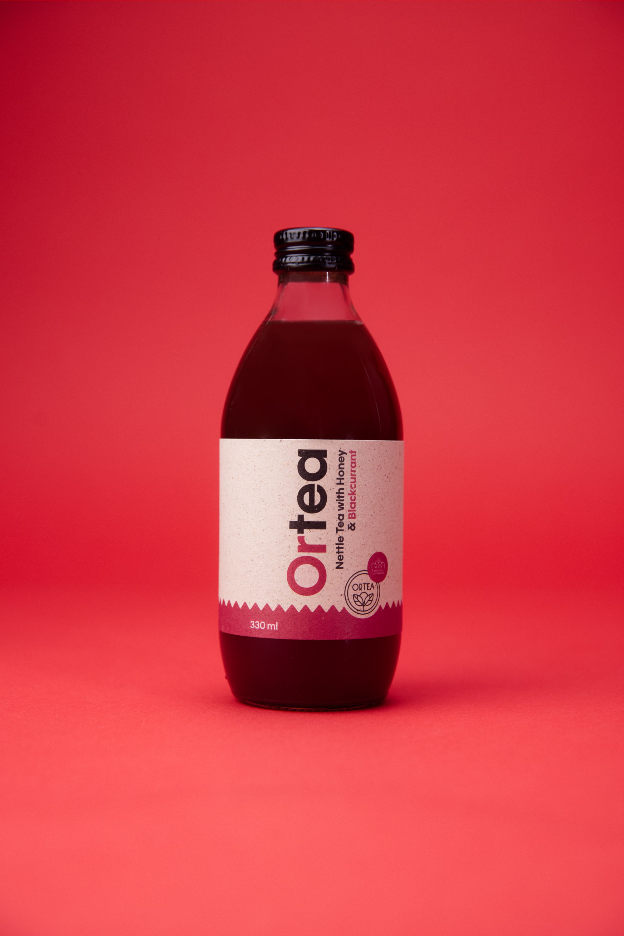 ORTEA - Blackcurrant 12x33cl - Organic Iced Tea